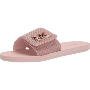 Michael Kors MK Slide Sandals Soft Pink 10M